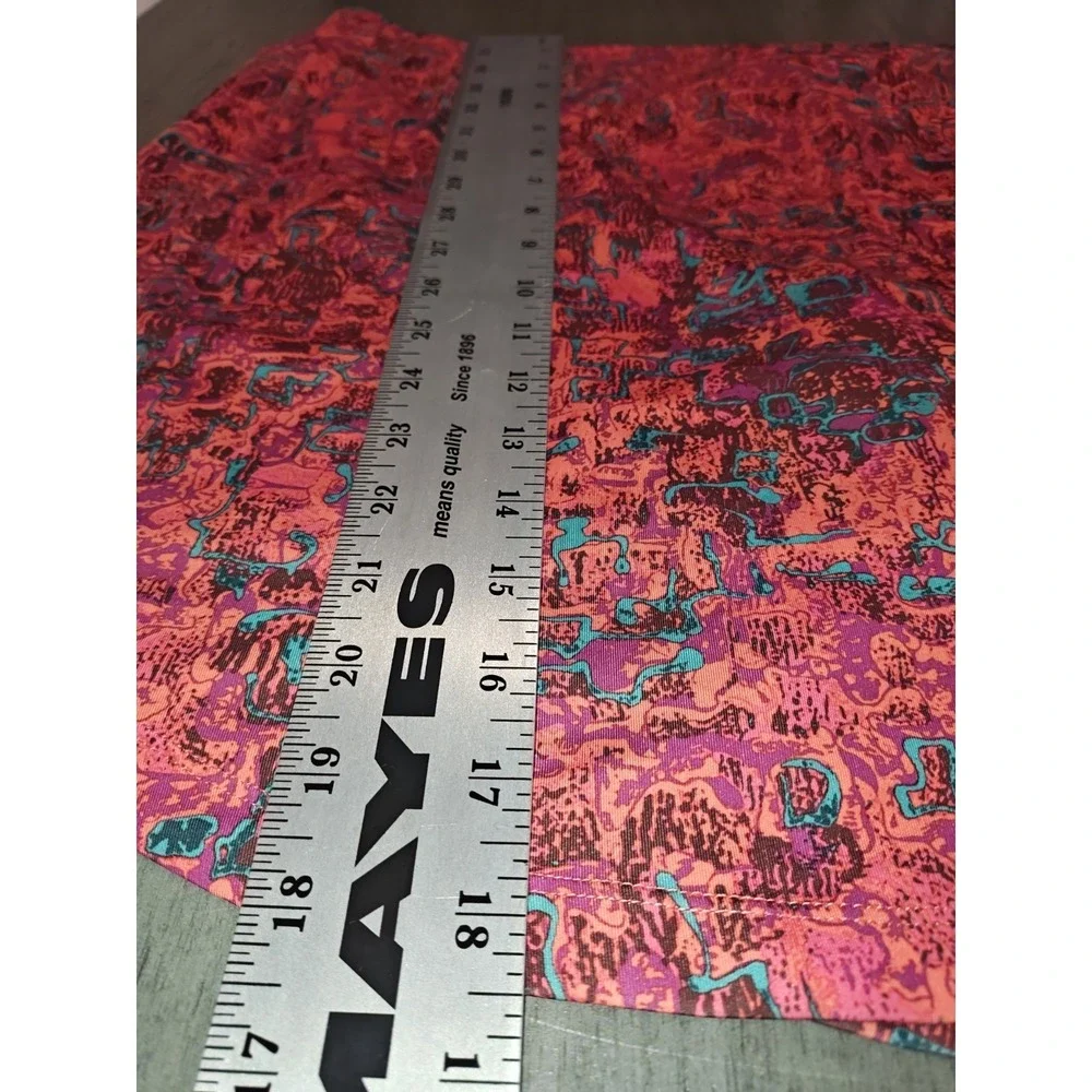 Royal Robbins Woman's XL Trim Fit Skort Pink Print Outdoor Hiking & Golfing